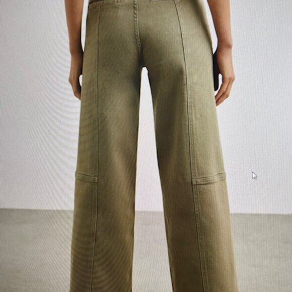 Rails Getty Crop Utility Wide Leg 28 NWT - Picture 3 of 5